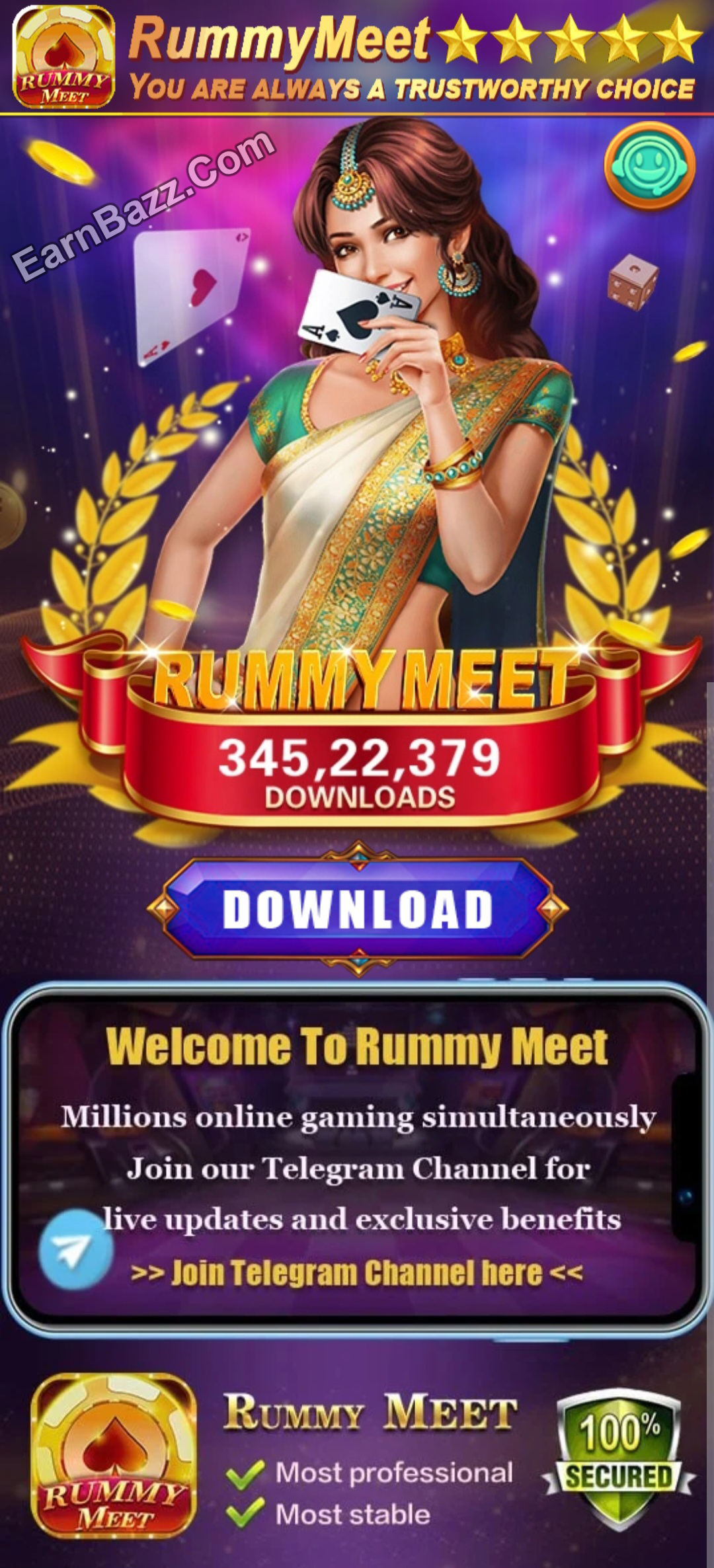 Rummy Meet Apk Banner